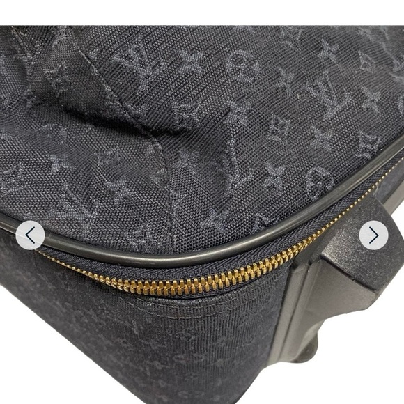 Authentic Louis Vuitton pegase 55 mini lin monogram carry on - Picture 5 of 12